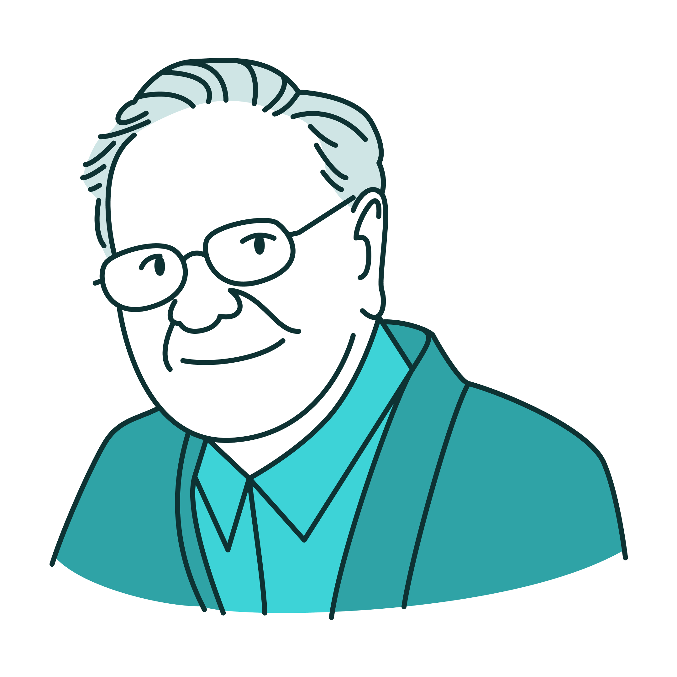 Warren Buffett Illustration